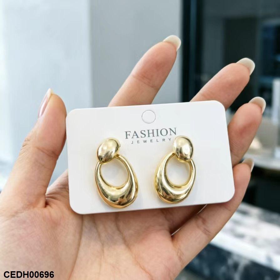 CEDH00696 LSH Round Drop Earrings - CEDH