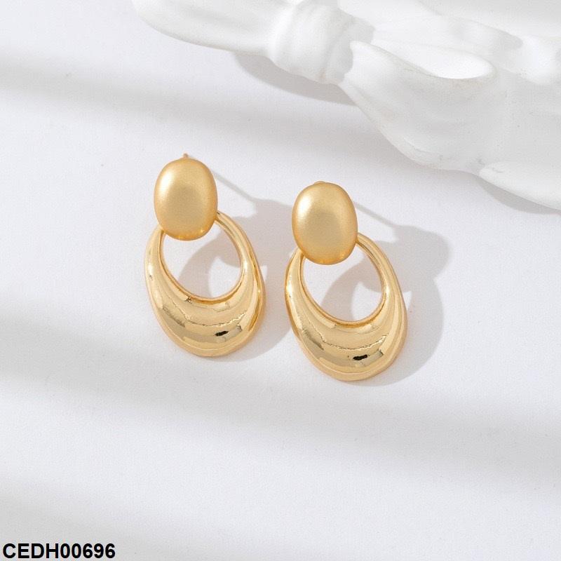CEDH00696 LSH Round Drop Earrings - CEDH