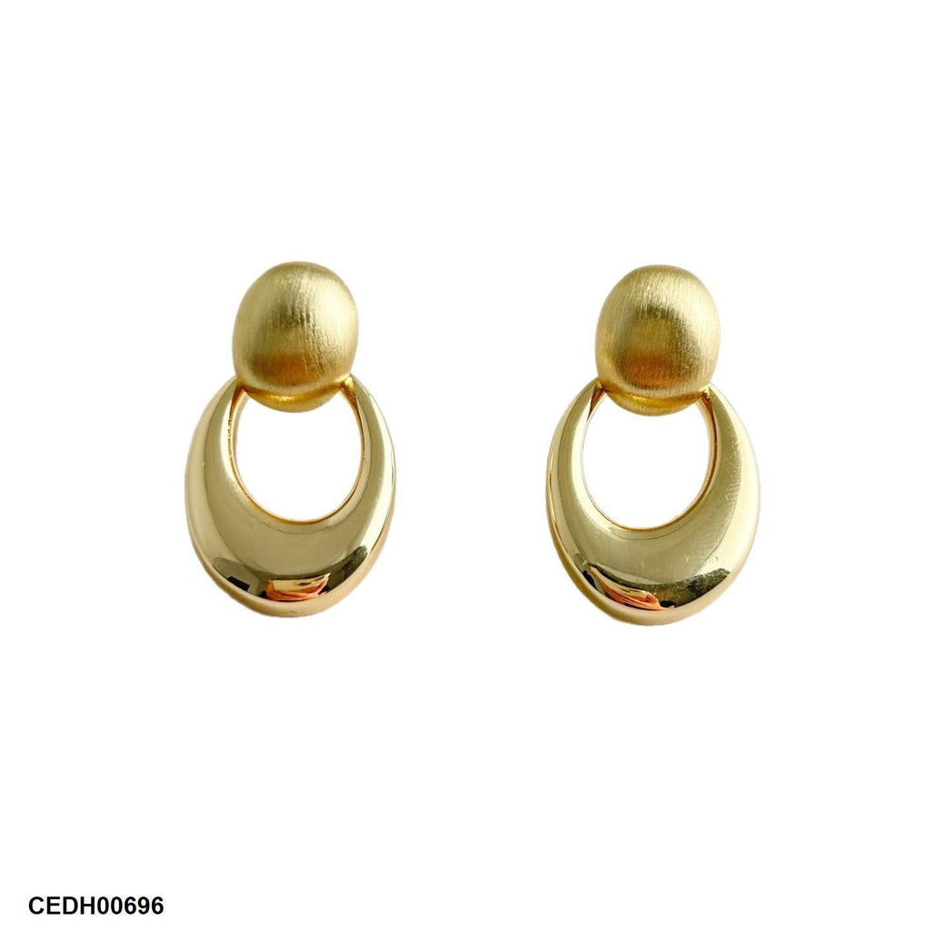CEDH00696 LSH Round Drop Earrings - CEDH