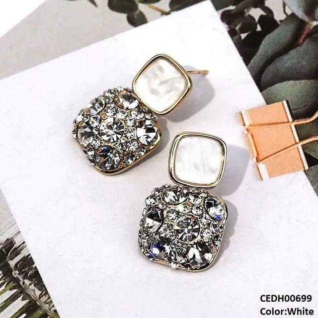CEDH00699 LSH Square Drop Earrings -CEDH