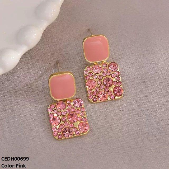 CEDH00699 LSH Square Drop Earrings -CEDH