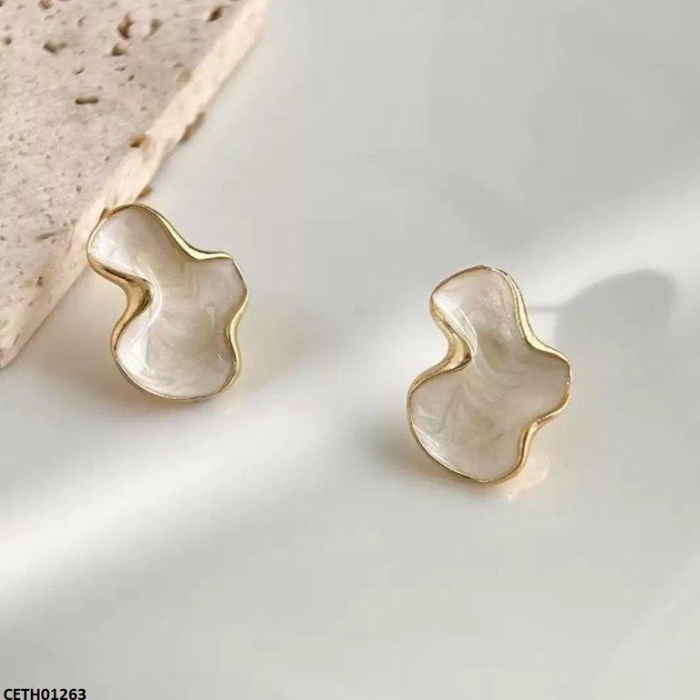 CETH01263 LSH White Marble Tops Pair - CETH