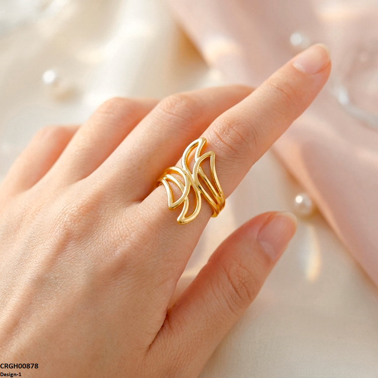 CRGH00878 NMS Mix Designs Stainless Steel Ring Adjustable - CRGH