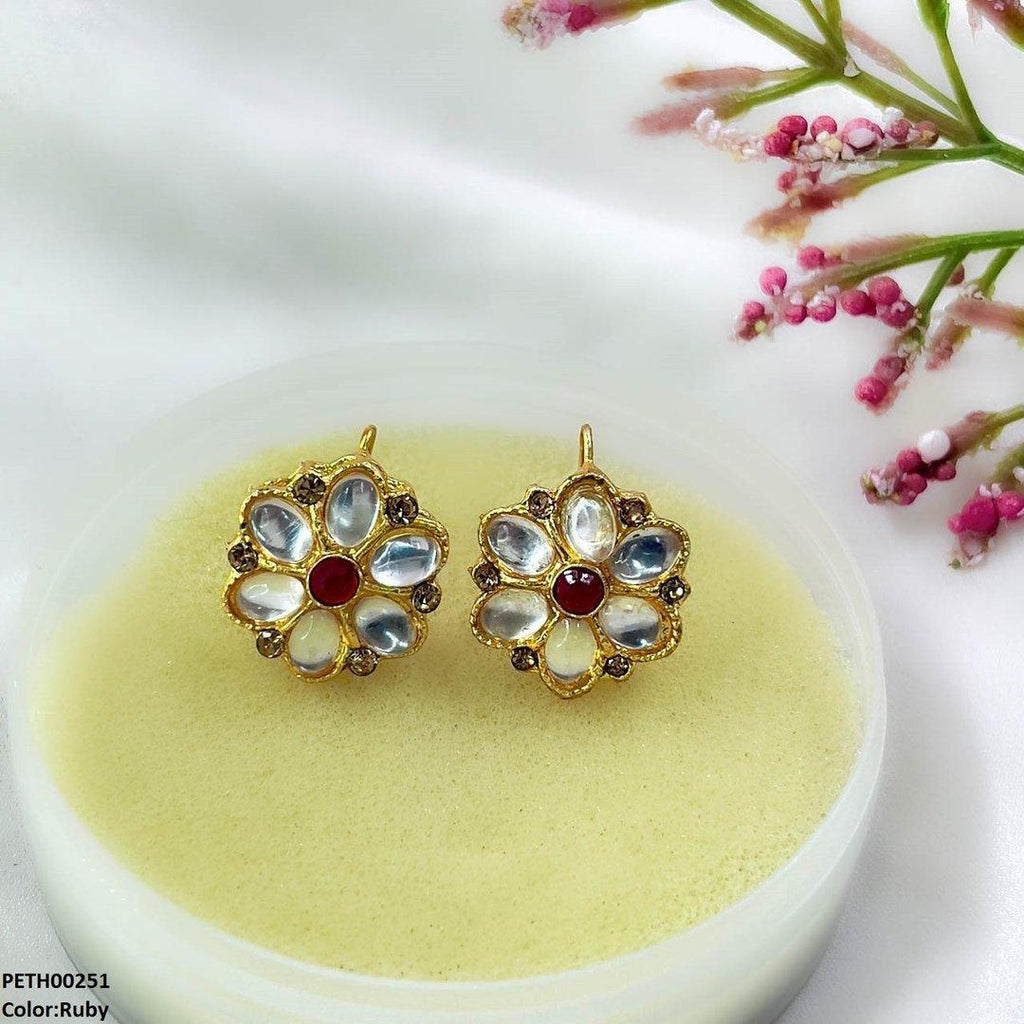 PETH00251 FRN Flower Tops Pair - PETH