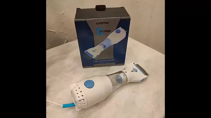 Electronic anti lice remover Comb