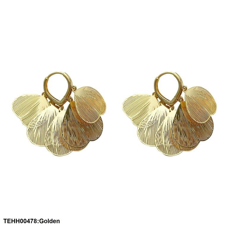TEHH00478 LSH Butterfly wings Ear Hoops Pair - TEHH