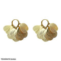 TEHH00478 LSH Butterfly wings Ear Hoops Pair - TEHH