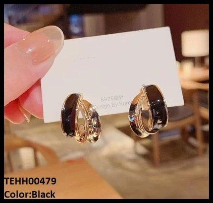 TEHH00479 LSH Double Layer Hoops Pair -TEHH