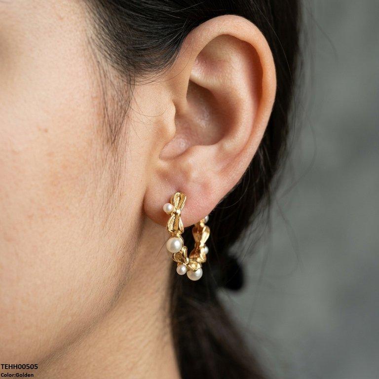 TEHH00505 ABD C Shape Hoops Pair - TEHH