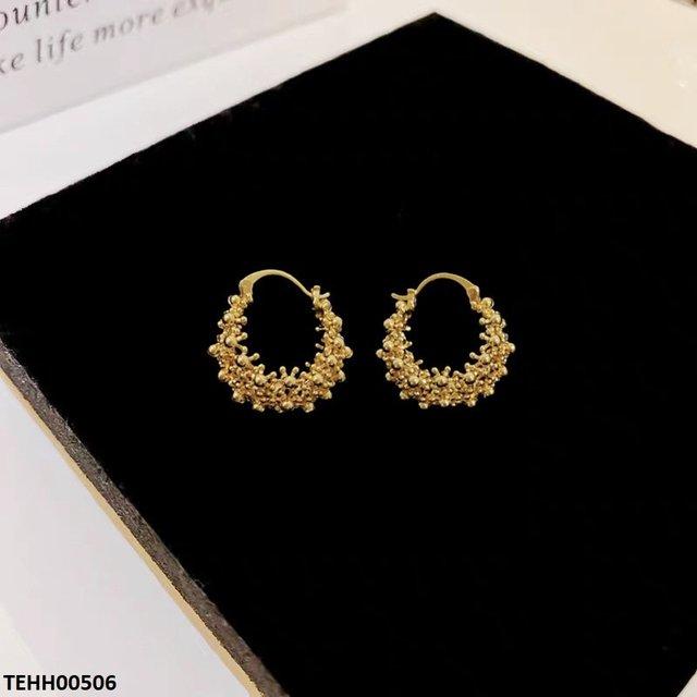 TEHH00506 SYB Round Ear Hoops Pair - TEHH