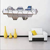 Name: Hexagon Acrylic Mirror Wall Stickers (12 cm)